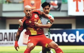 Hasil semen padang vs psms: panasnya derby sumatera, sembilan kartu kuning warnai hasil imbang