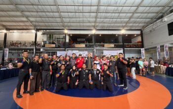 Sekum koni sumbar resmi buka gulat porprov xvi, atlet diminta tampil sportif