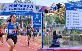 Atletik hari pertama sajikan 10 nomor perlombaan di porprov xvi sumbar