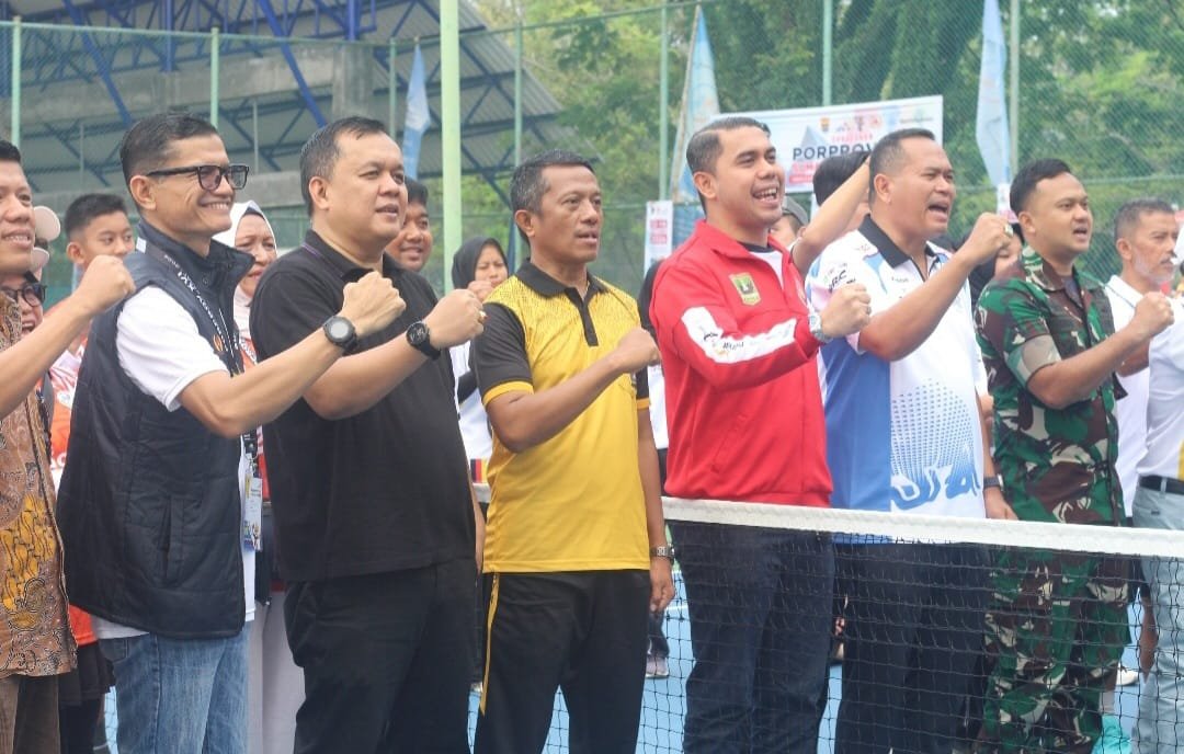 Soft Tenis Resmi Dimulai, Editiawarman: Porprov Sumbar Lepas Kerinduan Atlet