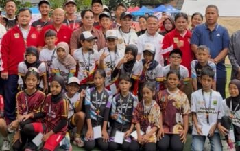 Dibuka wakil walikota mulyadi, 104 atlet sepatu roda bersaing di pariaman