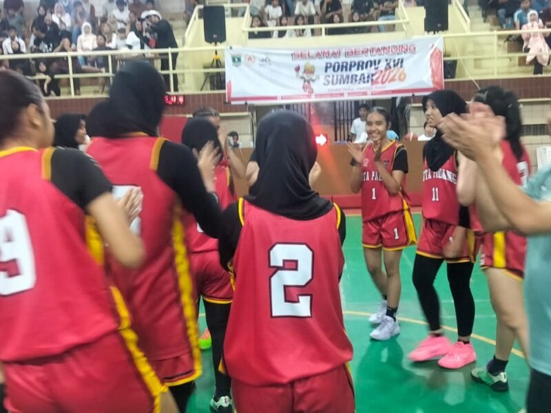 Padang borong medali emas basket porprov xvi sumbar