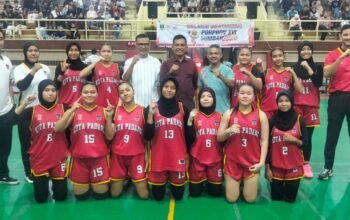 Padang borong medali emas basket porprov xvi sumbar