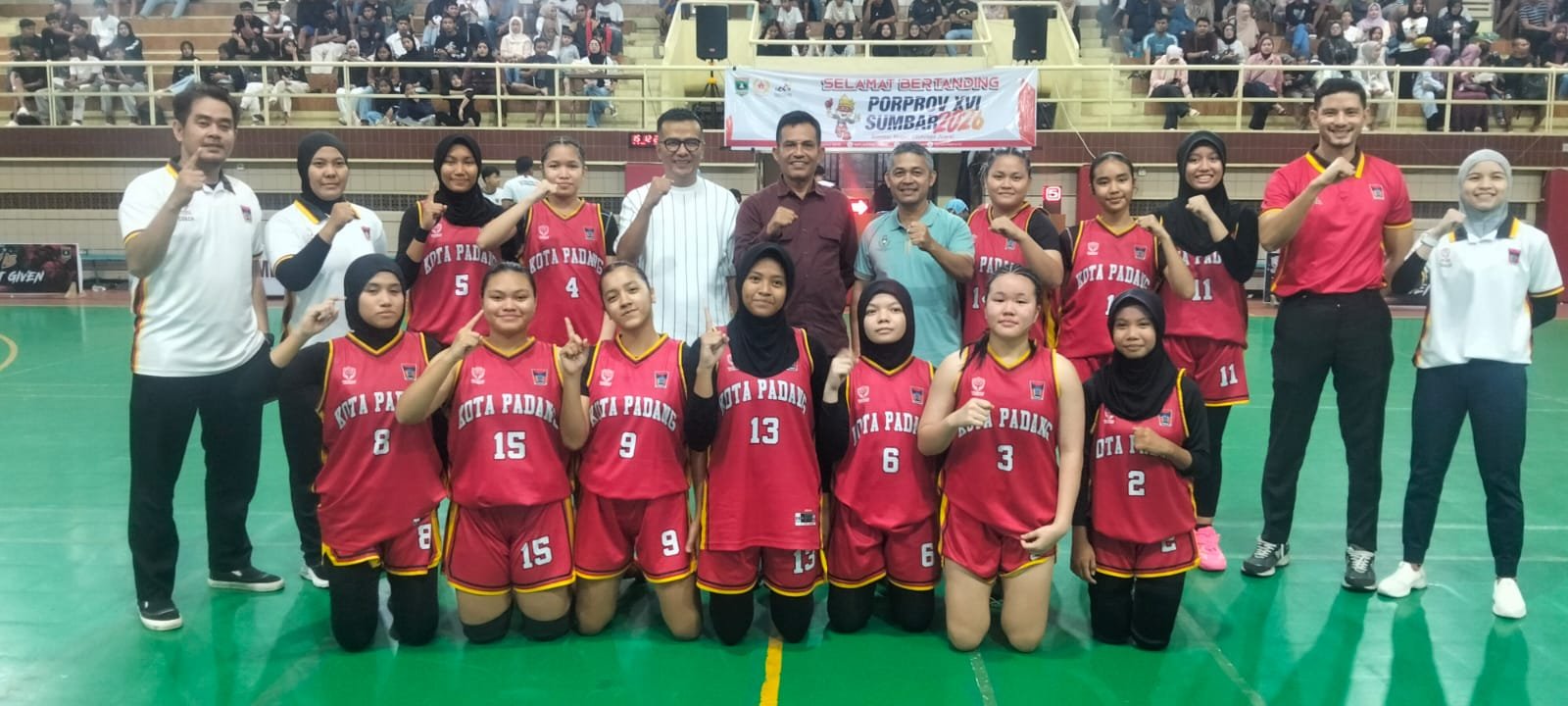 Padang Borong Medali Emas Basket Porprov XVI Sumbar