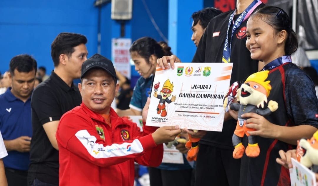 Kabupaten Solok Raja Bulutangkis Porprov XVI Sumbar, Sabet Tiga Emas,  Padang Raih 1 Emas, I Perak dan 2 Perunggu
