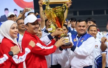Porprov xvi sumbar berakhir: padang juara umum, payakumbuh rajai sepak bola