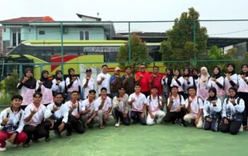 Dilepas ketua koni sumbar, 47 atlet cricket sumbar bidik prestasi di kejurnas bali