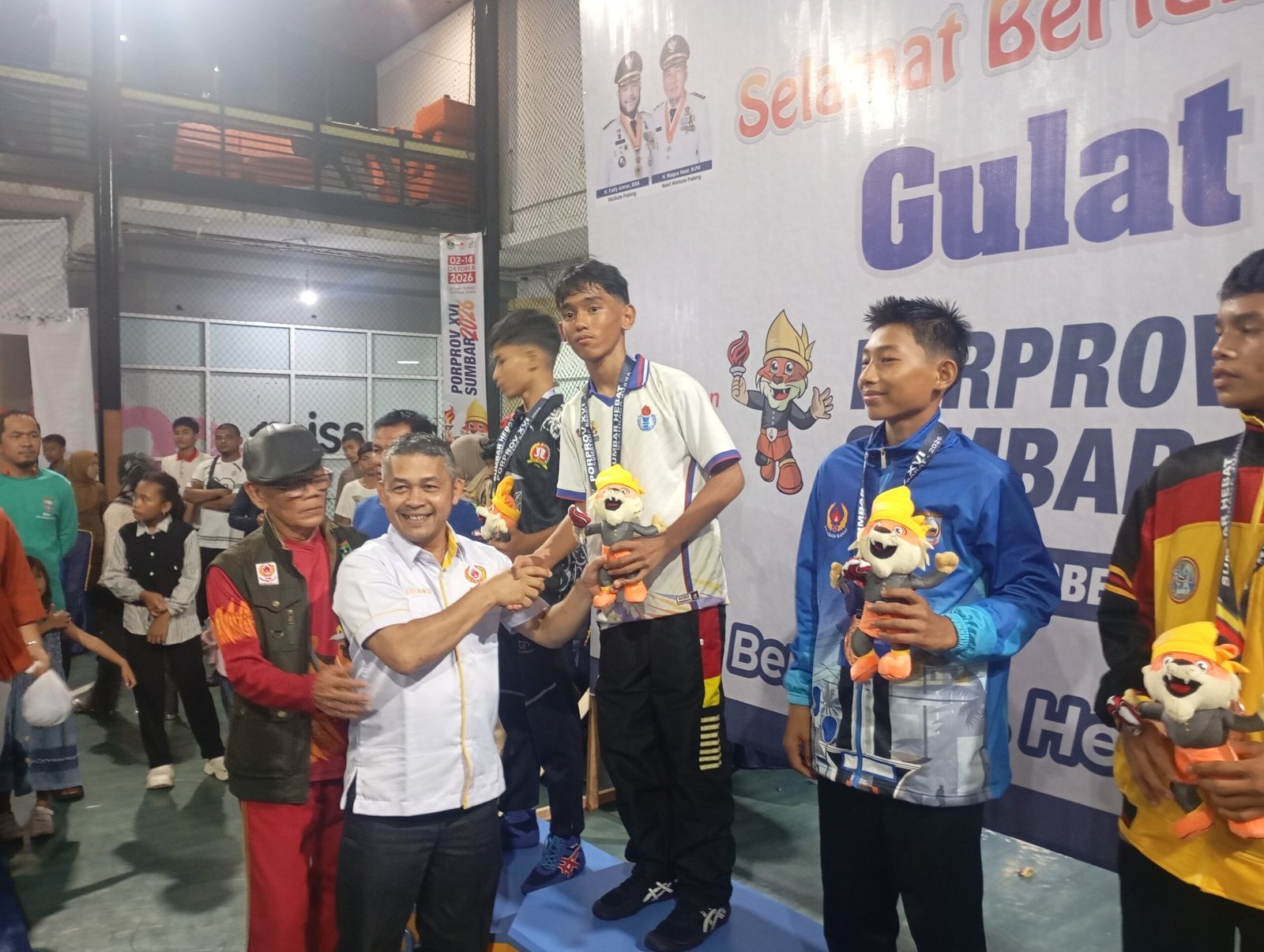 Gairah Pembinaan Gulat Padang  Bangkit Lagi di Porprov XVI, Bibit Potensial Siap Orbit