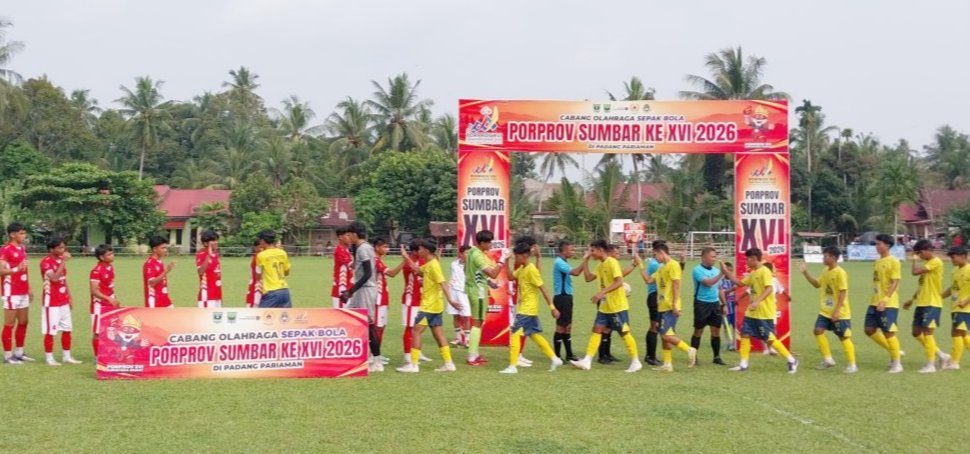Semifinal Sepak Bola Porprov XVI Sumbar Digelar Hari Ini, Padang Tantang Sawahlunto