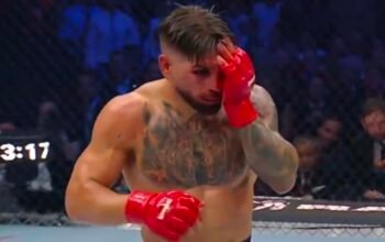 Cedera mata topuria saat duel dengan justin gaethje jadi misteri ufc modern