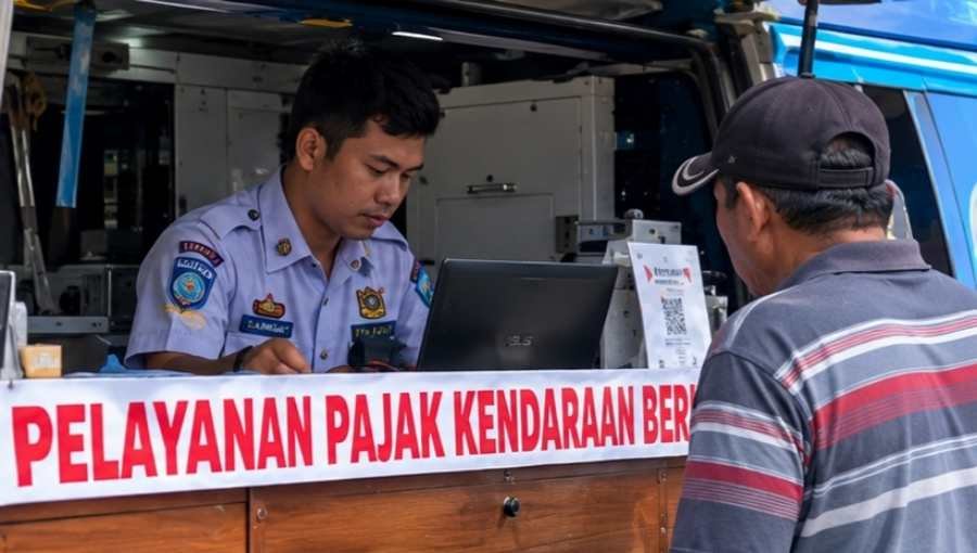 Lokasi Samsat Keliling Sumbar