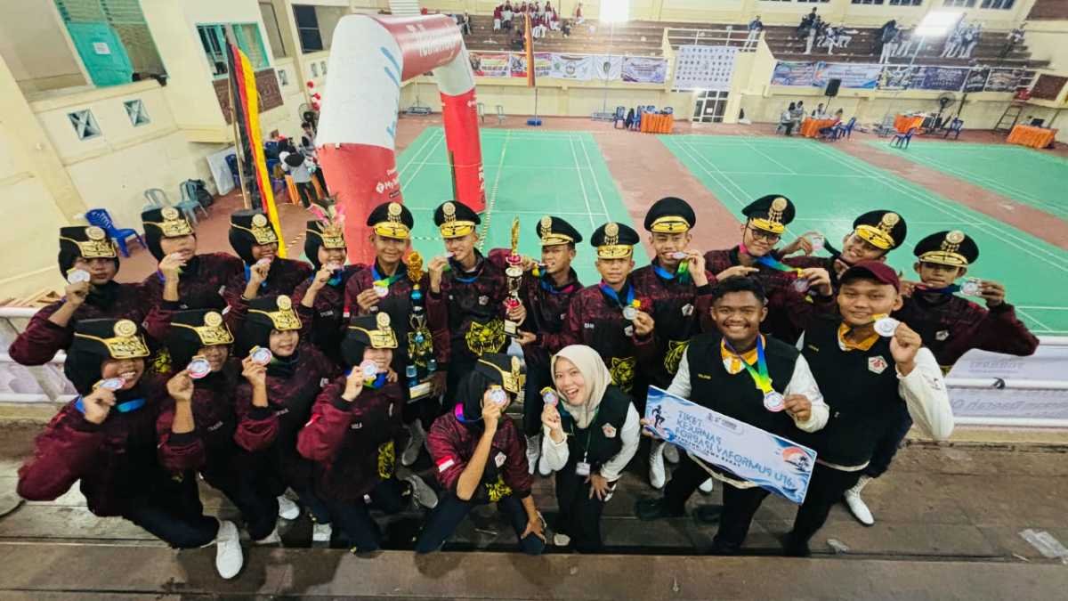 Paski mtsn 3 padang wakili sumbar ke kejurnas forbasi jawa barat