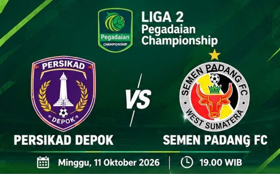 Ujian Perdana Coach Teco, Semen Padang FC Hadapi Persikad Depok