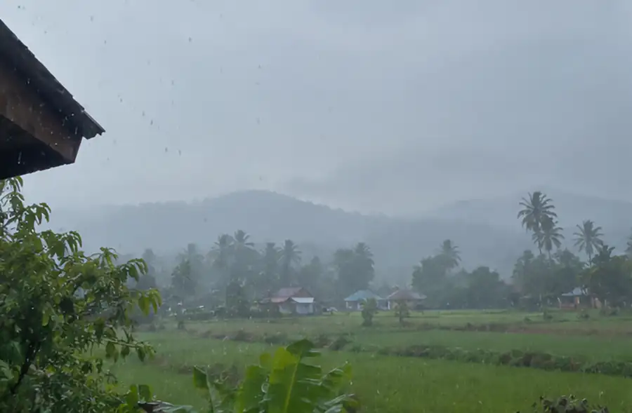 Prakiraan Cuaca Sumbar Hari Ini, Rabu 28 Oktober 2026: Mayoritas Daerah Hujan Ringan-Sedang, Pasaman dan Mentawai Berpotensi Hujan Petir