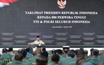 Prabowo mutasi 61 pati tni ad, wakasad dan pangkostrad berganti