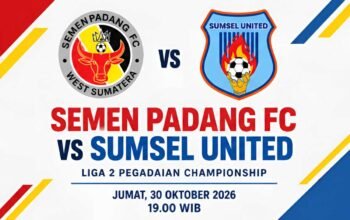 Menakar starting xi ideal semen padang fc untuk membongkar rapuhnya pertahanan sumsel united