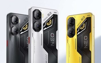 Nubia neo 3, ponsel gaming rp2 jutaan dengan desain mecha dan rgb lighting
