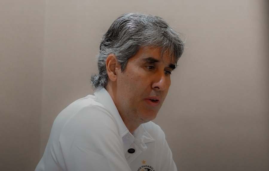Pelatih Semen Padang FC, Stefano Cugurra.