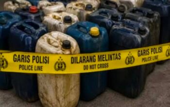 Polres sijunjung amankan 1. 980 liter bio solar subsidi dari dua pelangsir