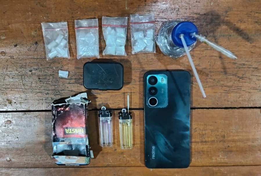 Polsek Kamang Baru Ringkus Pengedar Narkoba, 34 Paket Sabu Disita