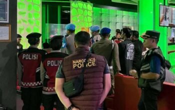Razia belasan tempat hiburan di padang, polda sumbar jaring dua pengunjung positif narkoba
